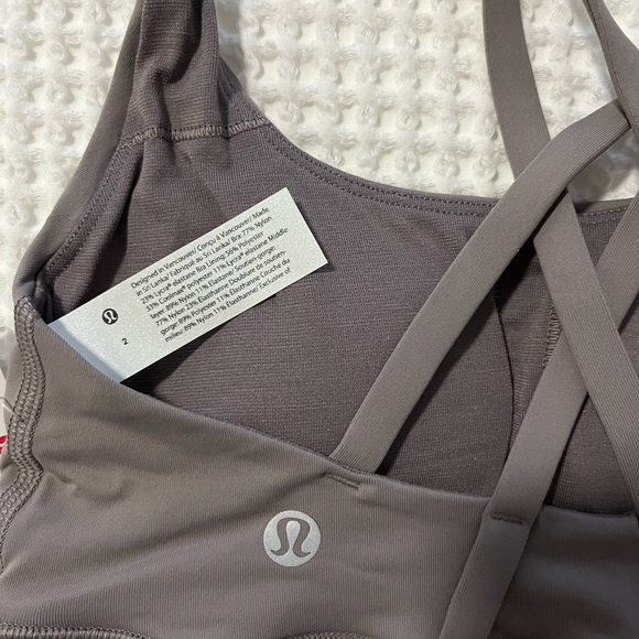 Mauve Lululemon Energy Sports Bra - Picture 4 of 4